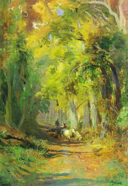 Autumn Forest, 1871 - 1873 - Федір Васільєв