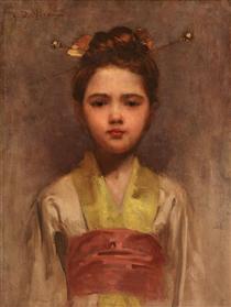 Little Japanese Girl - George Demetrescu-Mirea