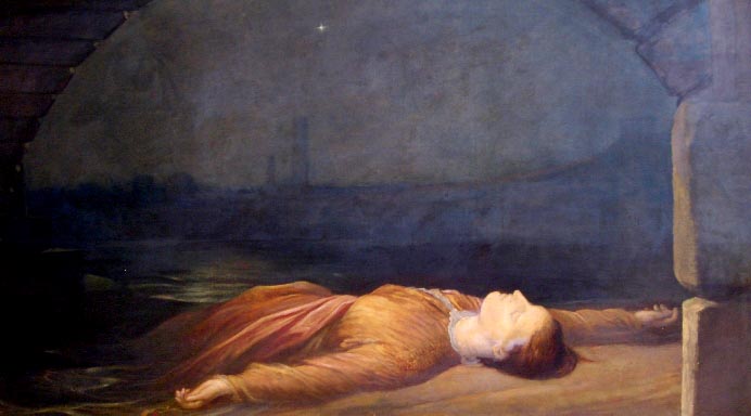 Found Drowned, 1867 - Джордж Фредерик Уоттс