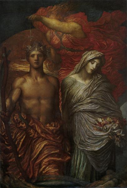 Time, Death and Judgement, 1870 - 1886 - George Frederick Watts