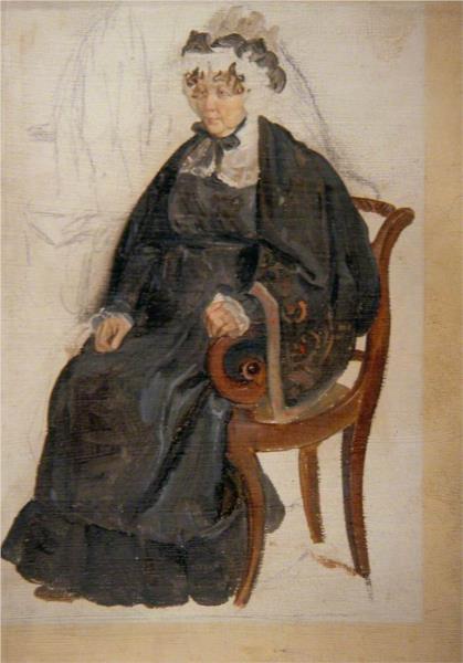Portrait of a Lady - George Harvey