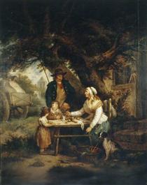 Selling Carrots - George Morland