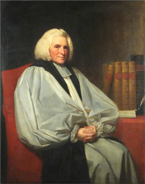 Dr Edmund Law, Bishop of Carlisle (1769–1787), 1780 - Джордж Ромні