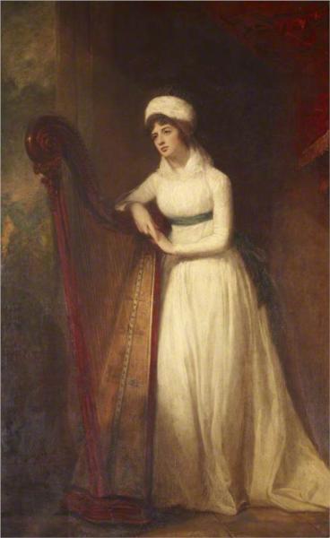 Lady Louisa Theodosia Hervey (1767–1821), Countess of Liverpool, 1793 - George Romney