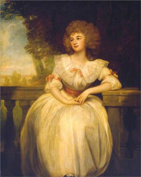 Mrs Mark Currie, 1789 - George Romney