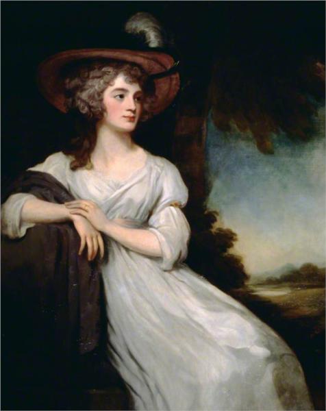 The Honourable Rebecca Clive (1760–1795), Mrs John Robinson - George Romney