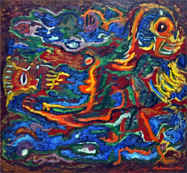 The Storm of  Elements, 1978 - George Stefanescu