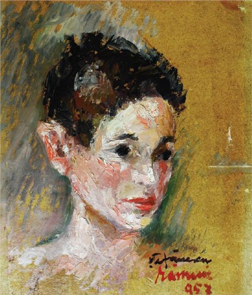 Portrait of a Child (Radu), 1957 - George Ștefănescu