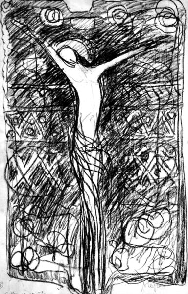 The Lord’s Crucifixion, 1975 - George Ștefănescu