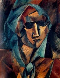 Head of a Woman (Fernande), c.1909 - Pablo Picasso 