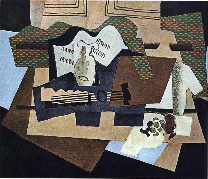 Still Life with Guitar, 1919 - Georges Braque