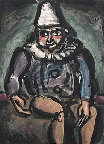 Le Vieux Clown, 1930 - Жорж Руо