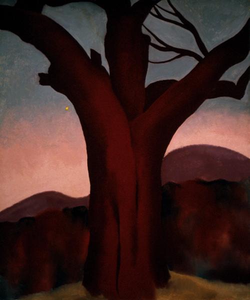 Autumn Trees - Chestnut Tree, 1924 - 歐姬芙