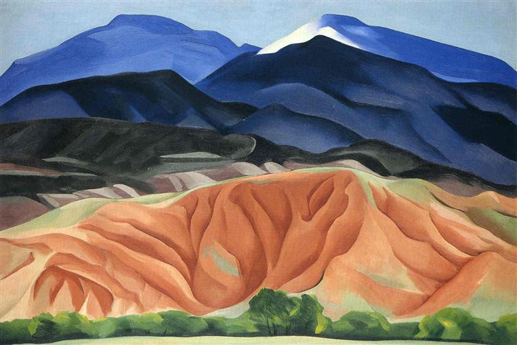 Black Mesa Landscape, New Mexico - Out Back of Mary`s II - Georgia O’Keeffe