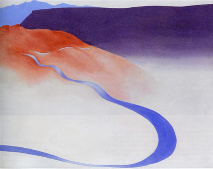 Road to the Ranch, 1964 - Georgia O’Keeffe