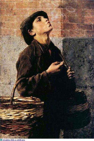 The Smoker, 1887 - Georgios Jakobides