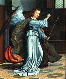 The Angel of the Annunciation - Gerard David