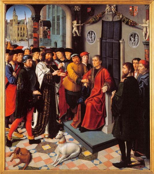 Суд Камбіза, 1498 - Герард Давид