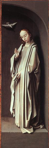 The Virgin of the Annunciation, c.1510 - 傑拉爾德·大衛