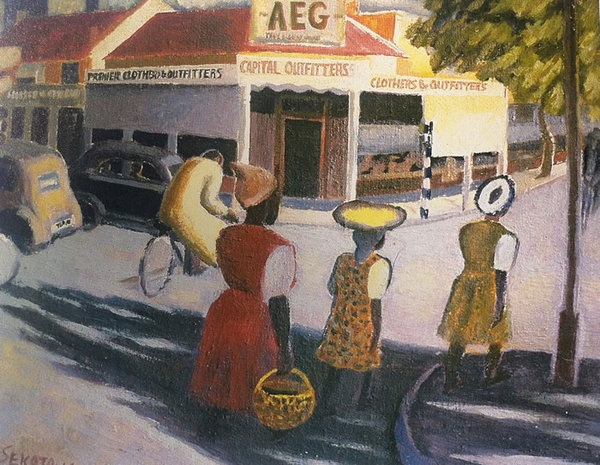 VERMEULEN STREET, PRETORIA, 1946 - Gerard Sekoto