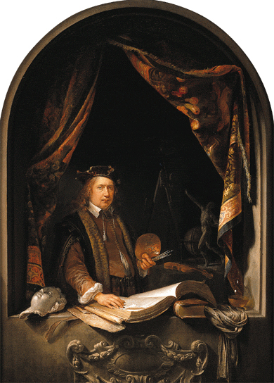 Self-Portrait, c.1665 - Gerard Dou