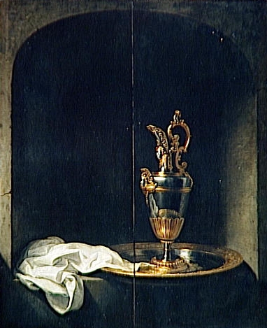 The Silver Ewer, c.1663 - Герард Доу