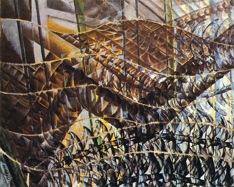 Swifts: Paths of Movement + Dynamic Sequences, 1913 - Giacomo Balla