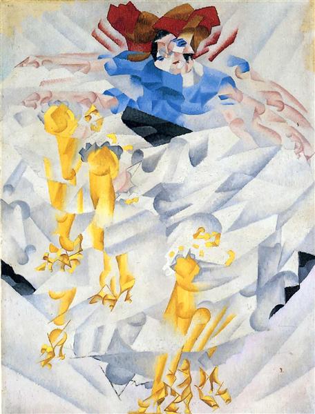 Dynamism of a dancer, 1912 - Джино Северини