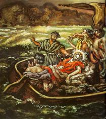 Christ and the Storm - Giorgio de Chirico