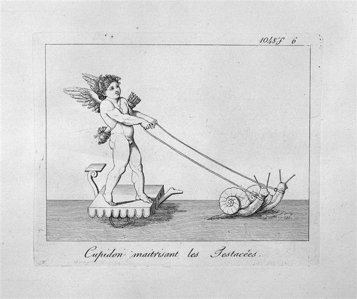 Cupid and snails - Giovanni Battista Piranesi