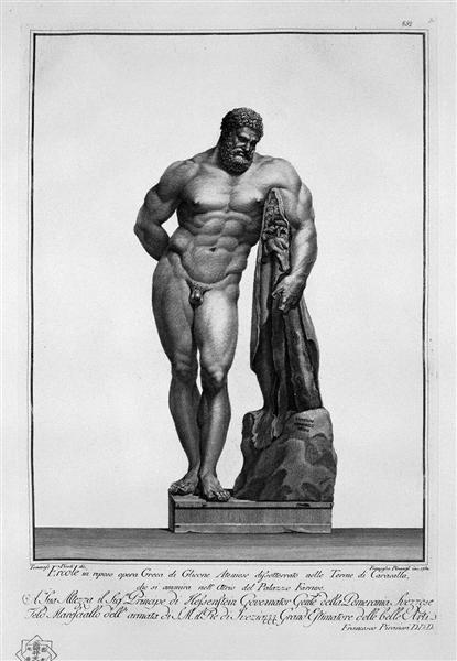 Farnese Hercules - Giovanni Battista Piranesi