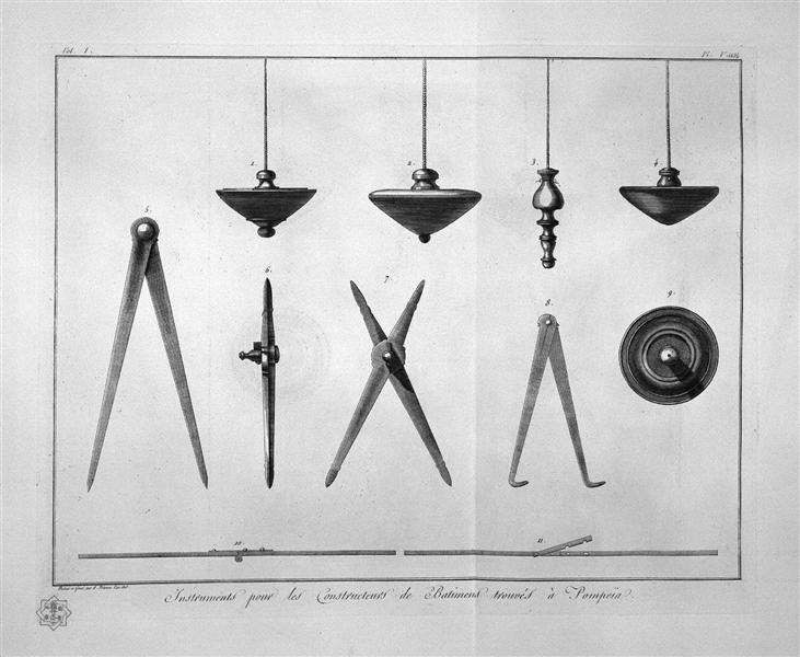 Tools of builder - Giovanni Battista Piranesi