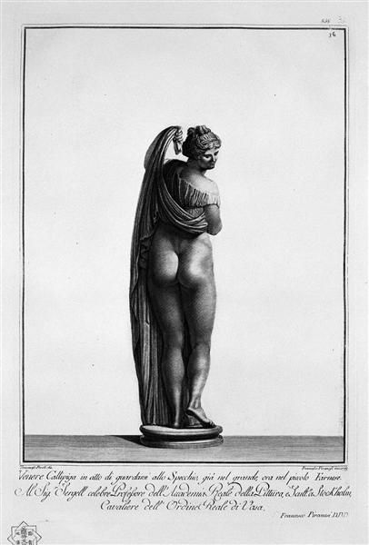 Venus Callipigia - Giovanni Battista Piranesi