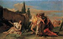 Rinaldo's Departure from Armida - Giovanni Battista Tiepolo