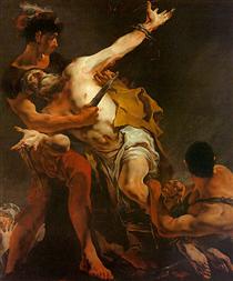 El martirio de san Bartolomé - Giovanni Battista Tiepolo