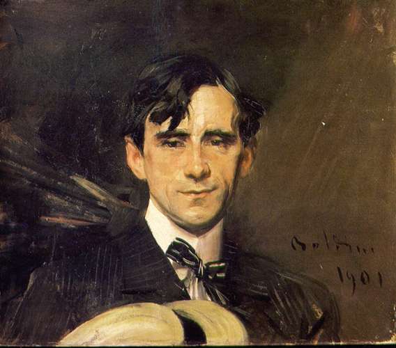 Portrait of Sem (Georges Goursat), 1901 - 乔瓦尼·波尔蒂尼