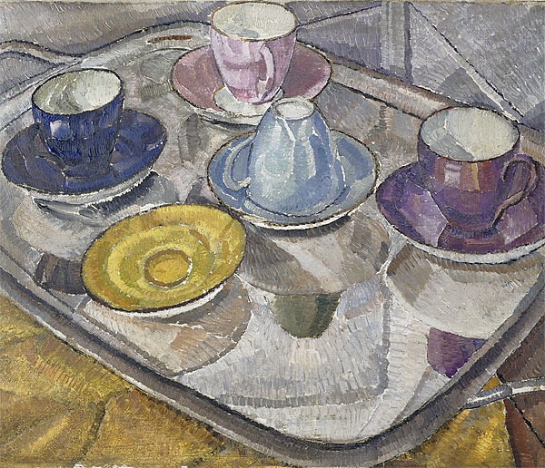 Teacups: The Harlequin Set, 1928 - Grace Cossington Smith