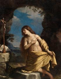 The Penitent Magdalen - Giovanni Francesco Barbieri