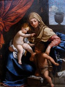 La Vierge à l'Enfant avec saint Jean-Baptiste - Guido Reni