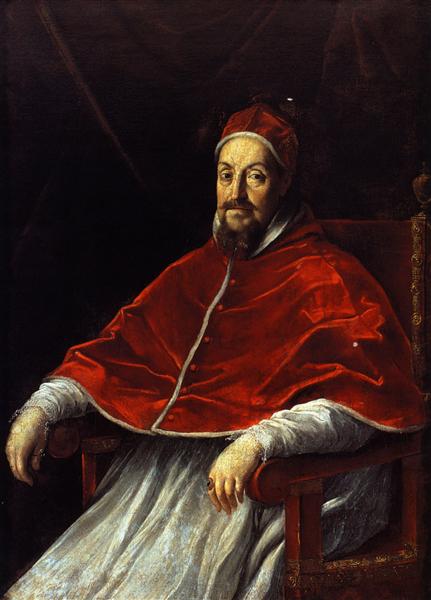 Portrait of Pope Gregory XV, 1622 - Гвидо Рени