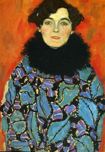 Portrait of Johanna Staude - Gustav Klimt