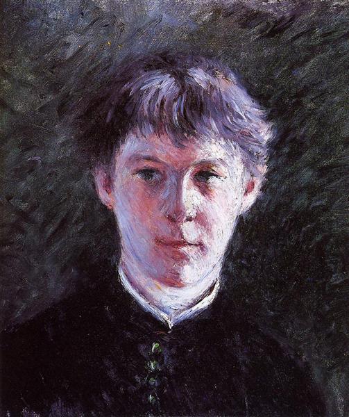 Portrait of a Schoolboy, 1879 - 古斯塔夫·卡耶博特