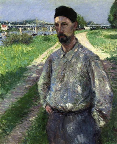 Portrait of Eugene Lamy, 1889 - Гюстав Кайботт