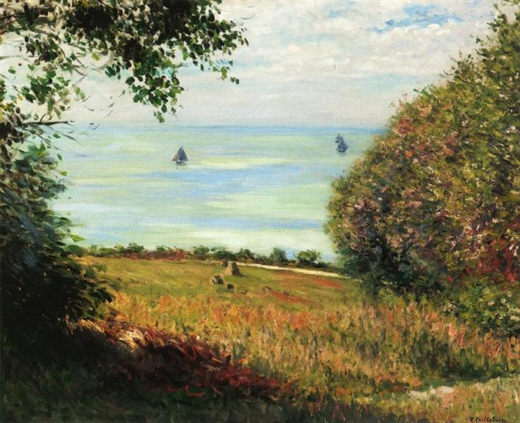 View of the Sea from Villerville, 1882 - Ґюстав Кайботт