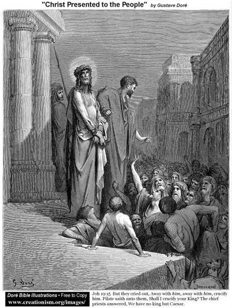 Christ Presented To The People - Gustave Dore - WikiArt.org