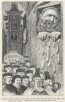 Frontispício de todos os cinco livros de Gargântua e Pantagruel - Gustave Doré
