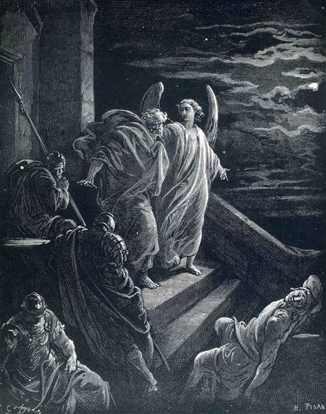 St. Peter Delivered From Prison - Gustave Dore