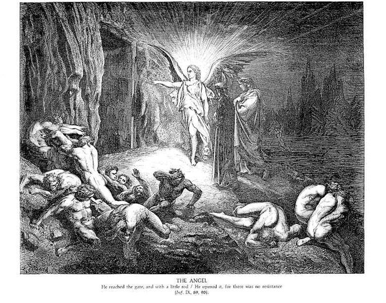 O Anjo - Gustave Doré