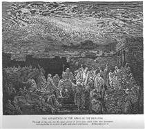 O Exército Aparece nos Céus - Gustave Doré