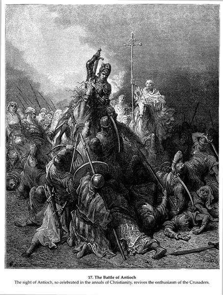 A Batalha de Antioquia - Gustave Doré